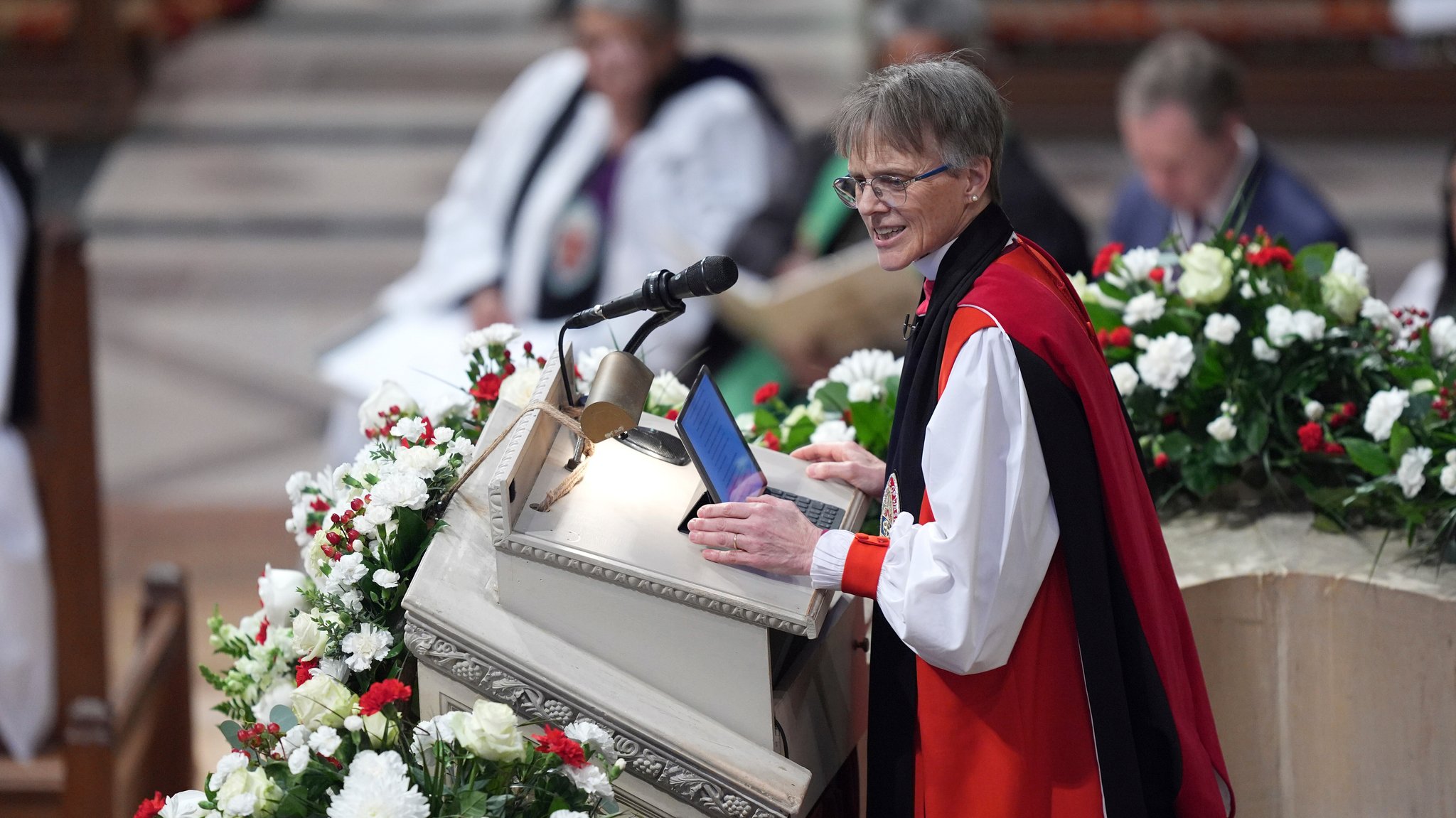 (Archivbild) US-Bischöfin Budde sprach am Kirchentag in Hannover über die Situation in den USA