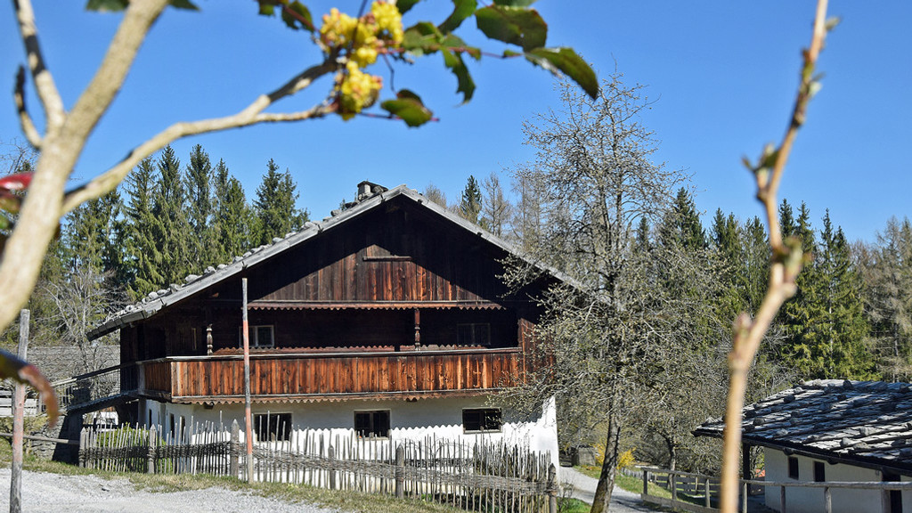 Ein Hof im Freilichtmuseum Glentleiten
