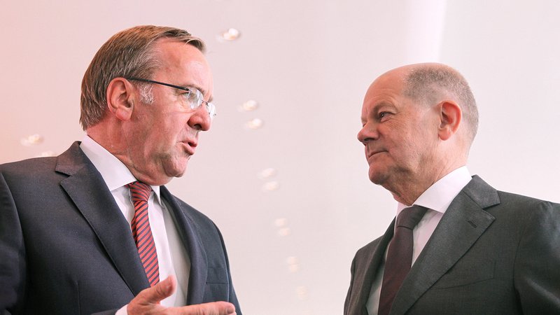 Boris Pistorius und Olaf Scholz | Bild: BR Boris Pistorius und Olaf Scholz