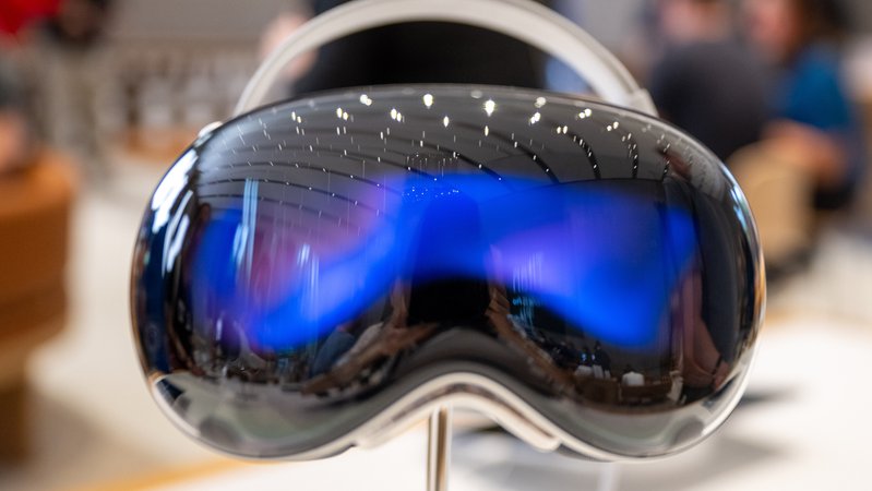 Apple Vision Pro in Apple-Store | Bild: Picture Alliance Apple Vision Pro in Apple-Store