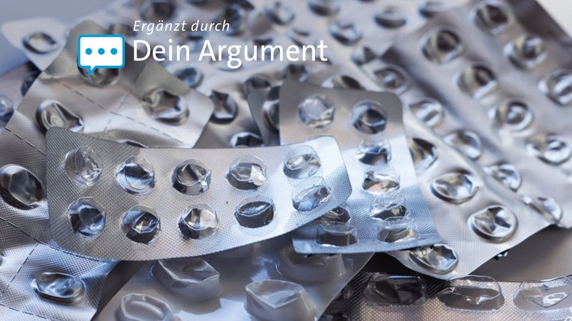 Leere Tablettenblister sind übereinander gestapelt (Symbolbild) | Bild: stock.adobe.com/weixx Leere Tablettenblister sind übereinander gestapelt (Symbolbild)