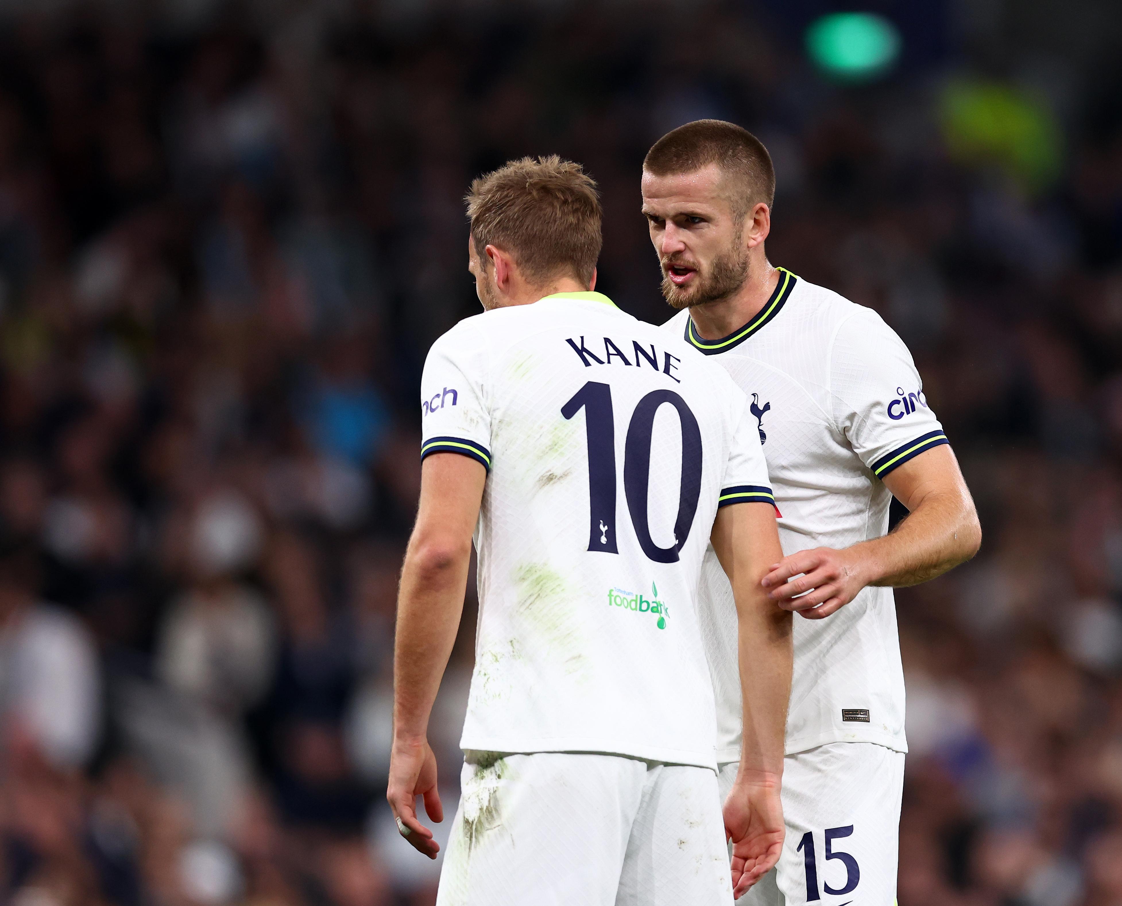 Harry Kane und Eric Dier im Trikot von Tottenham
