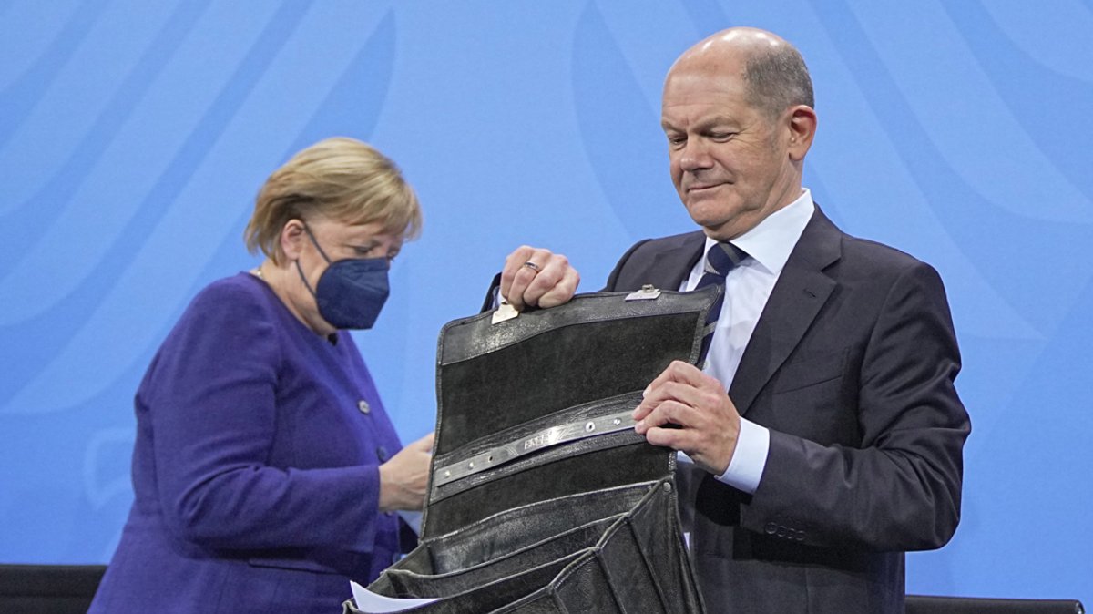 Merkel und Scholz