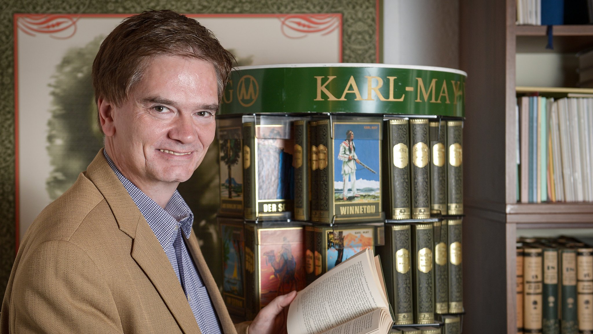 Verlagschef Bernhard Schmid (Archivfoto von 2013)