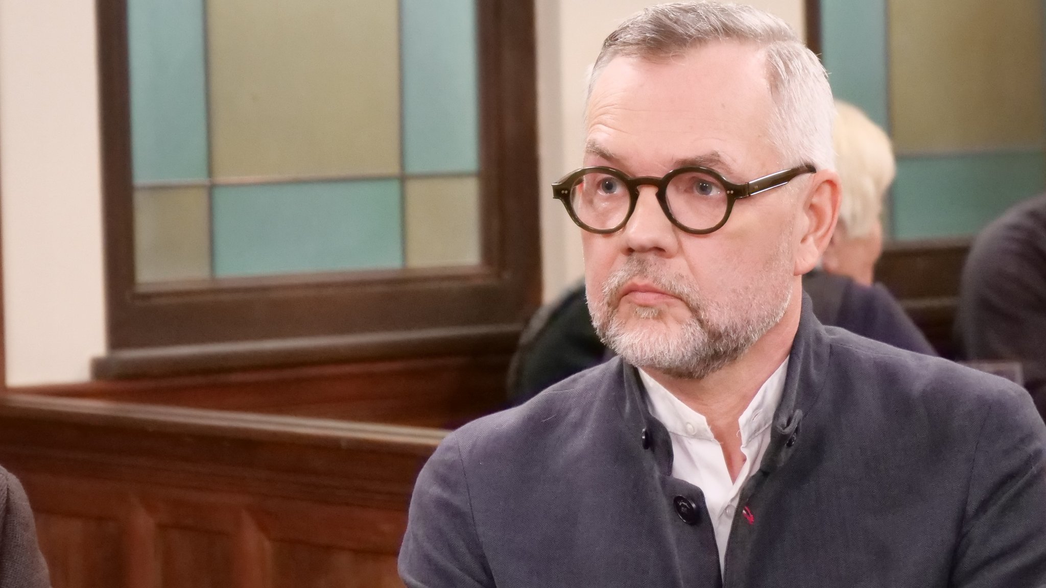 Michael Roth am Sonntags-Stammtisch