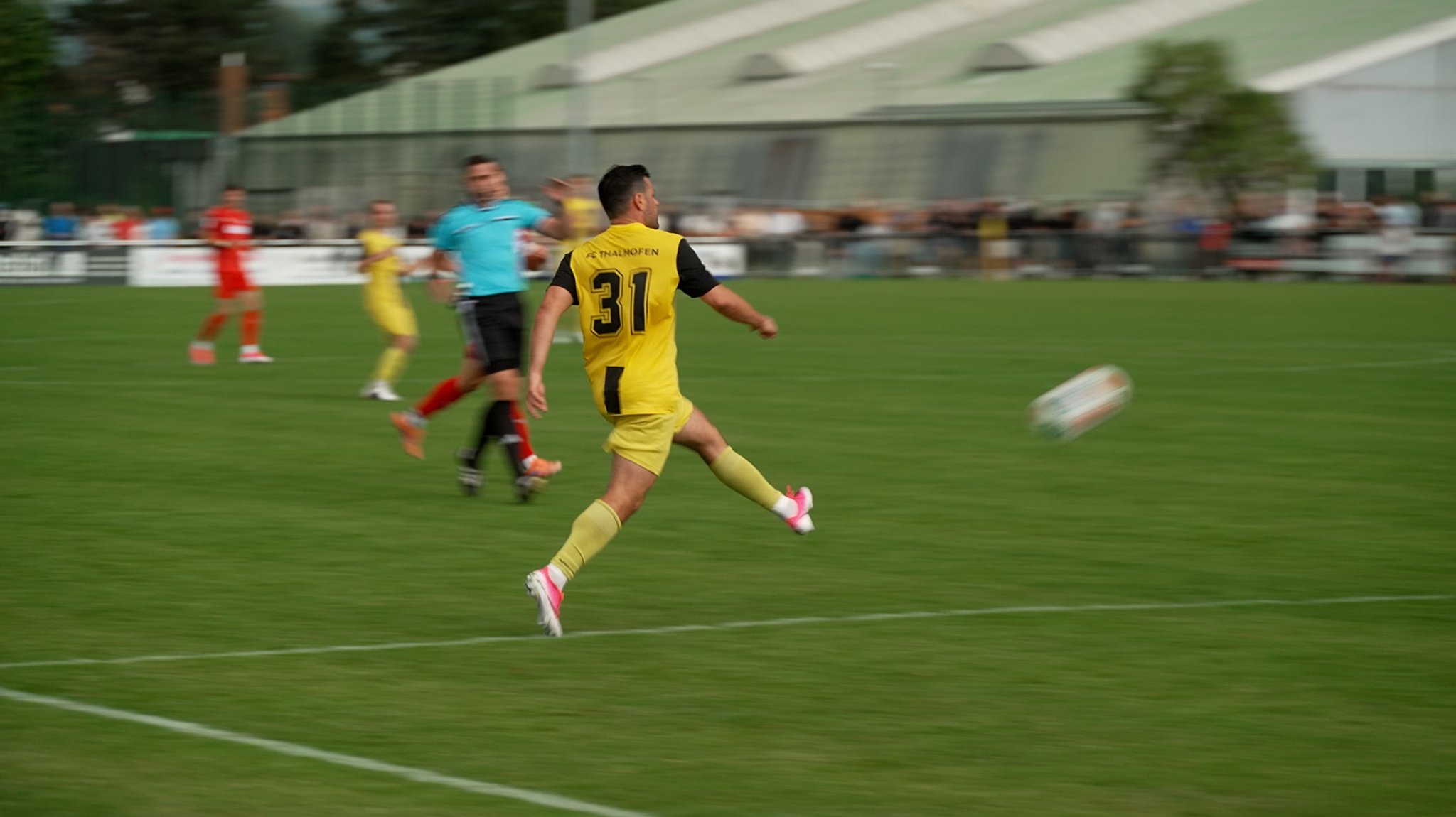 Kevin Volland in Aktion | Bild: BR/Michael Frick Kevin Volland in Aktion