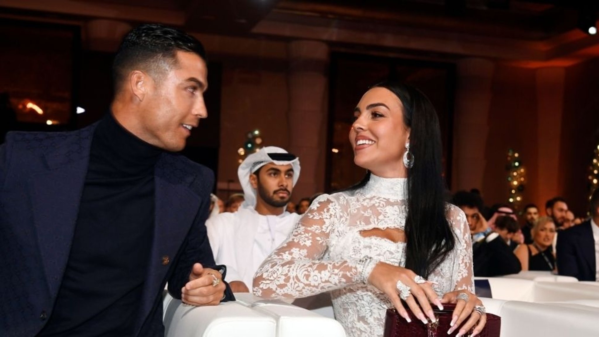 Lange verlobt, jetzt verheiratet: Georgina Rodriguez und Cristiano Ronaldo