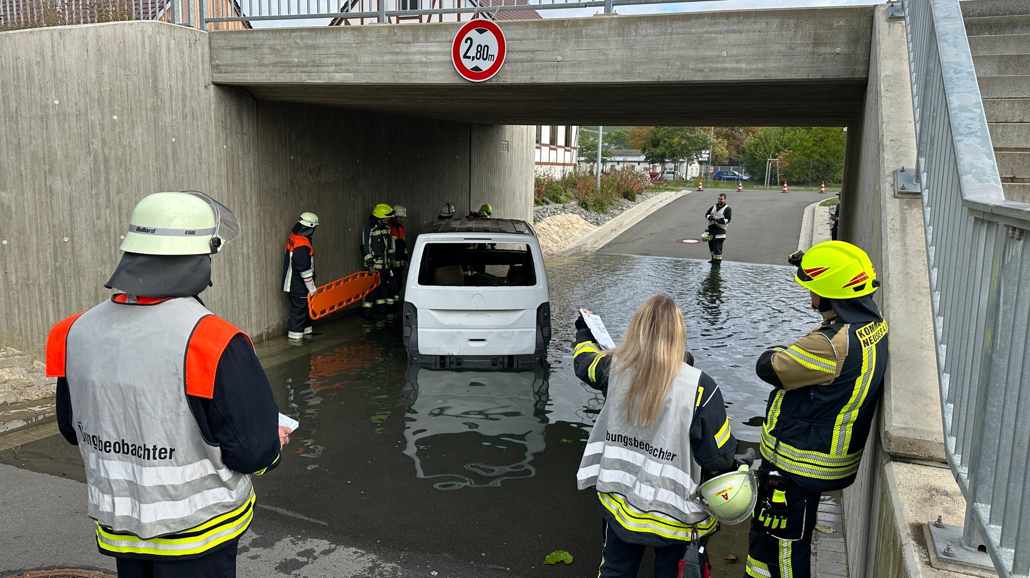 Neues Übungsgeländer der Staatlichen Feuerwehrschule Würzburg