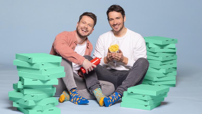 "Pizza & Pommes" - der BR24Sport-Podcast mit Felix Neureuther und Philipp Nagel | Bild:BR/Markus Konvalin