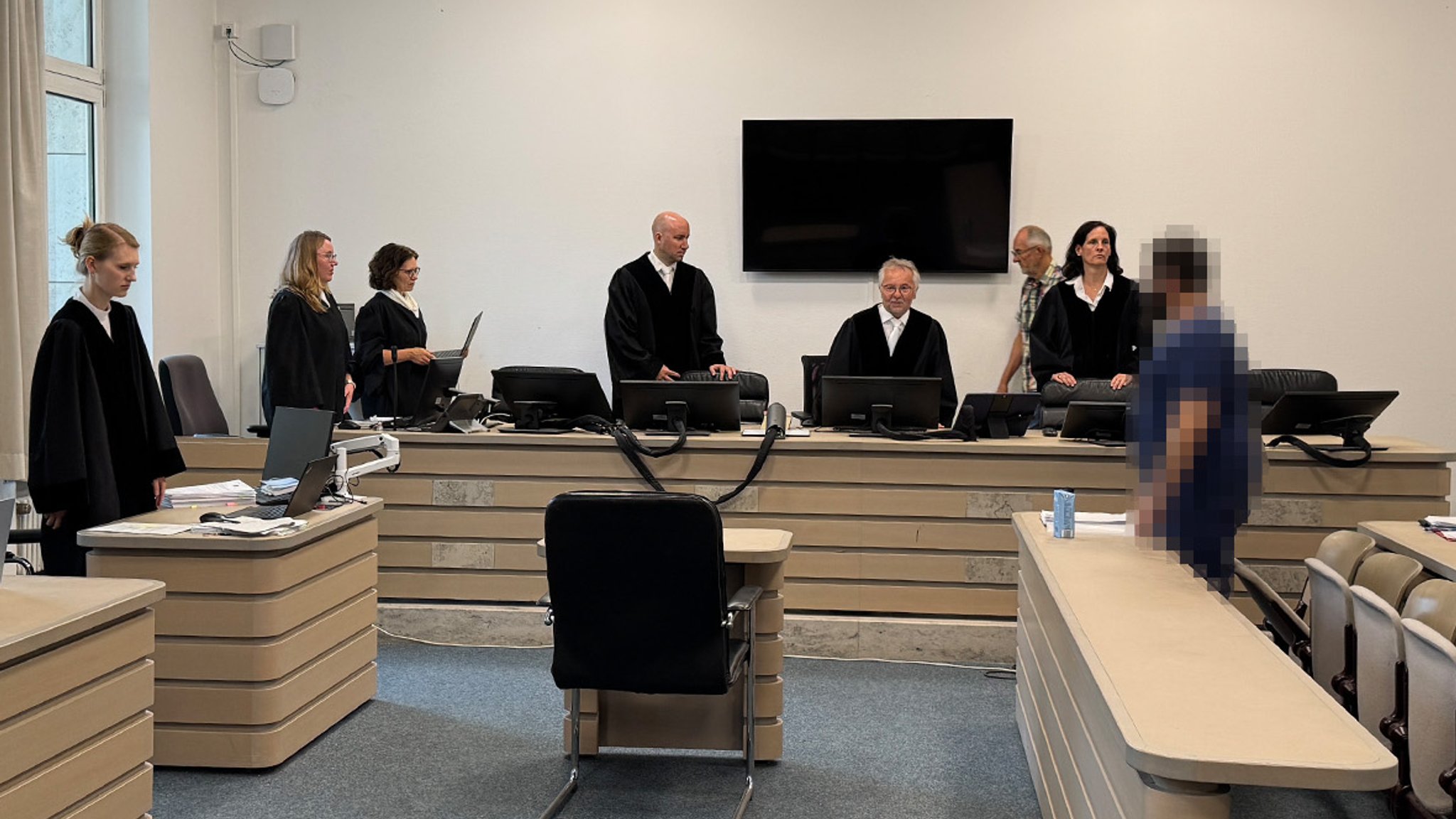 Urteilsverkündung am Landgericht Ingolstadt | Bild: BR / Katrin Nöbauer Urteilsverkündung am Landgericht Ingolstadt