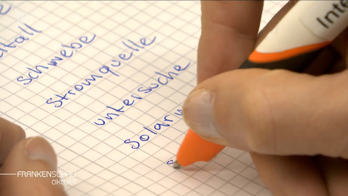 Intelligenter Stift digitalisiert Handschrift