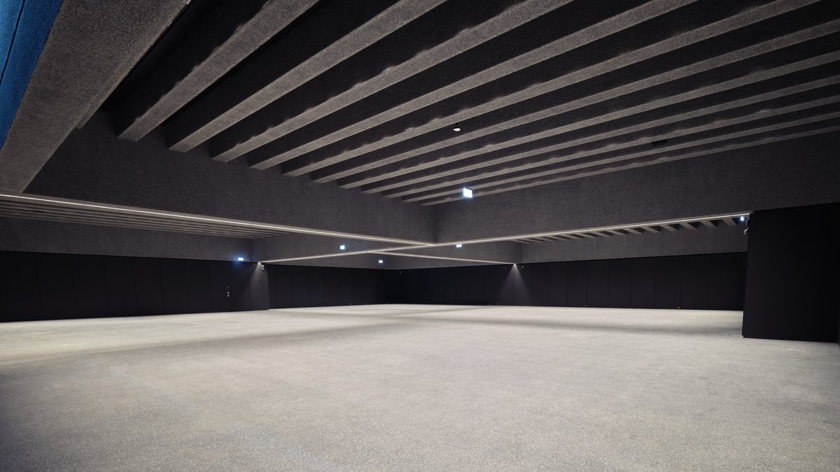 Der neue unterirdische Ausstellungsraum der Archäologischen Staatssammlung ist 600 Quadratmeter groß und stützenfrei. 