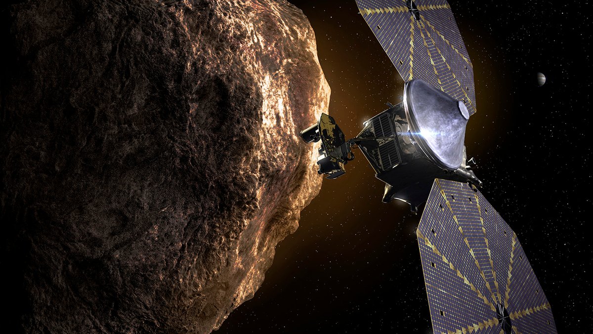 NASA-Raumsonde Lucy startet zu Jupiter-Asteroiden