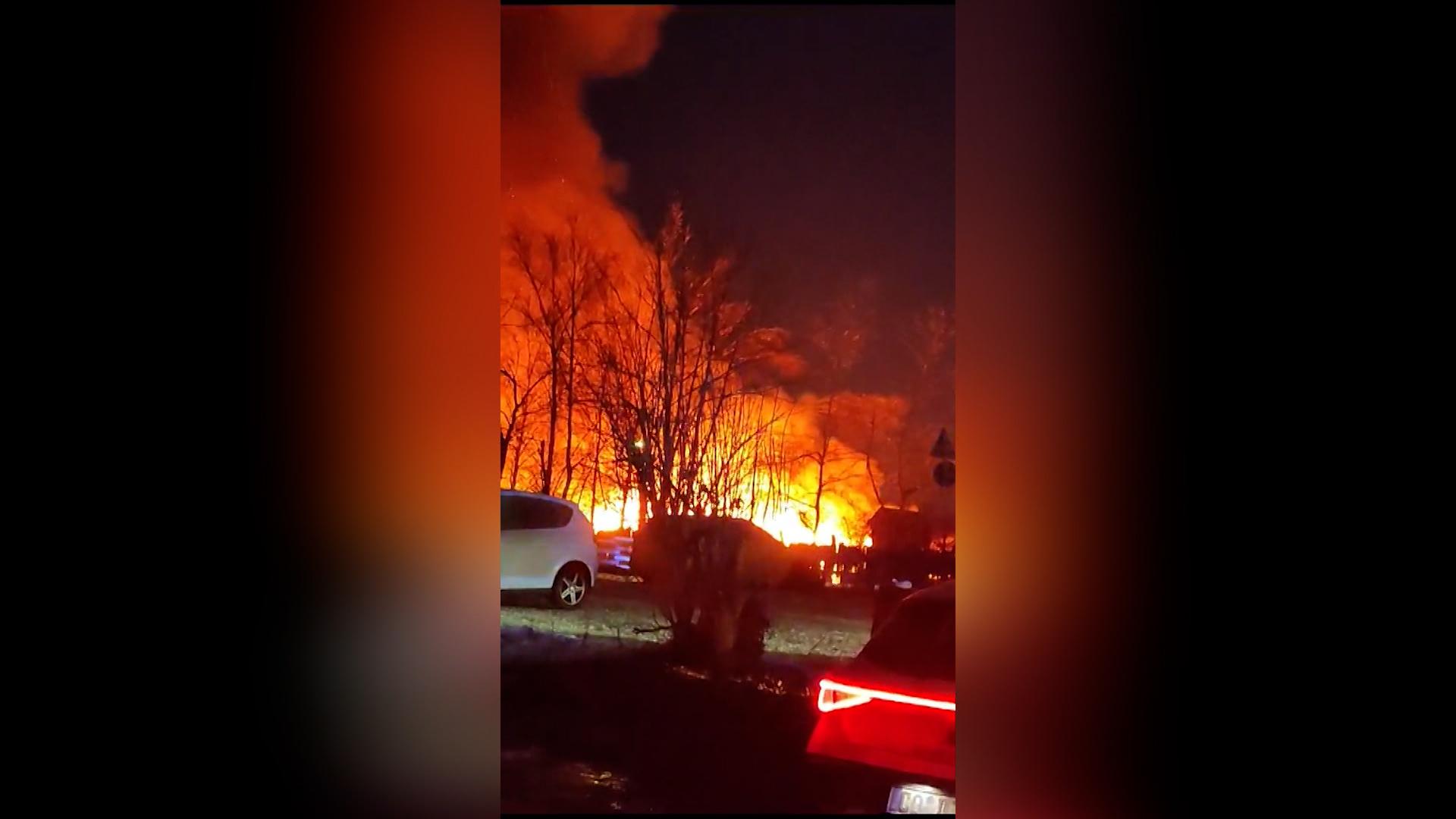 Das Feuer in Pullman City vor rund einem Jahr.