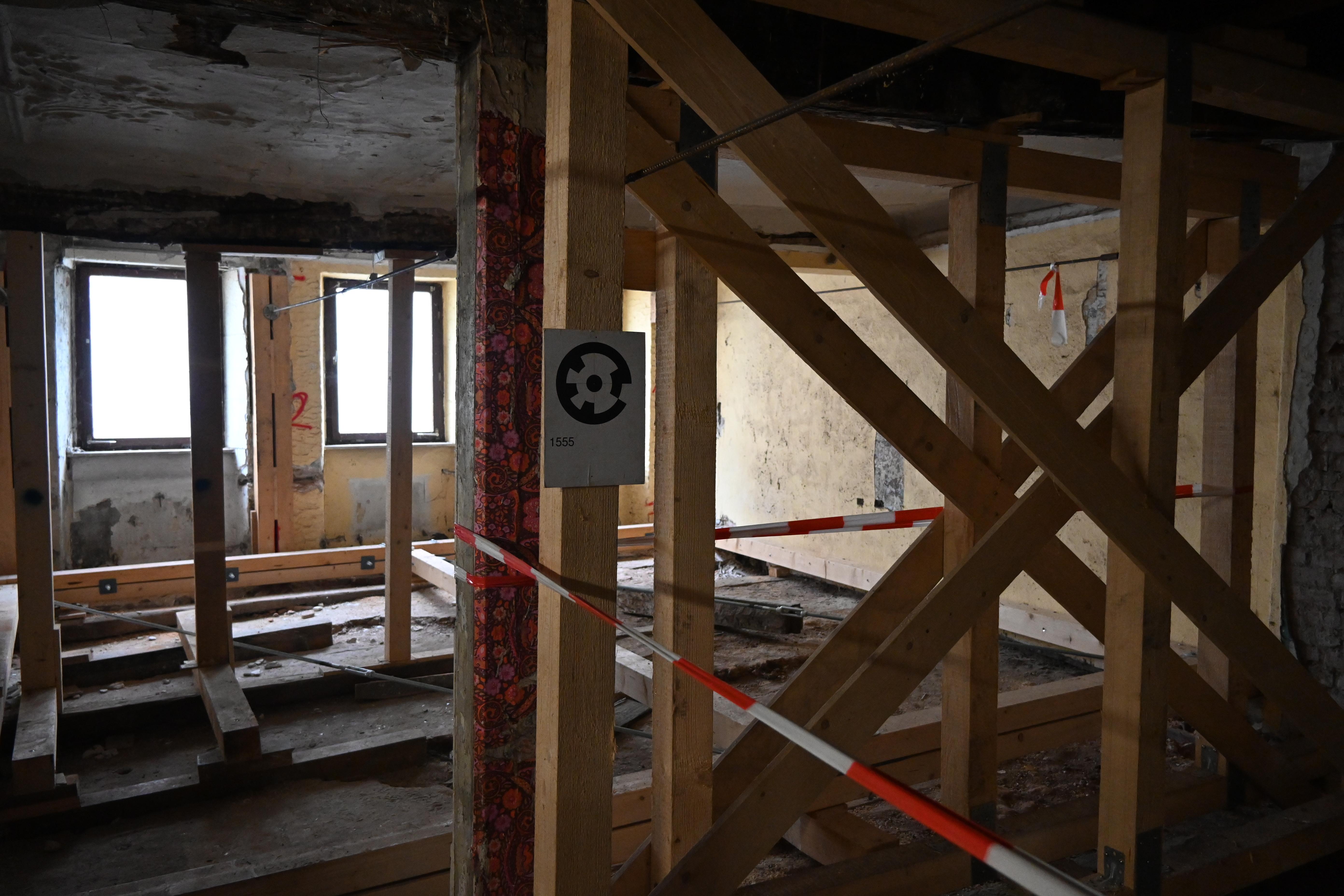 Eine leerstehende Immobilie in Bamberg.