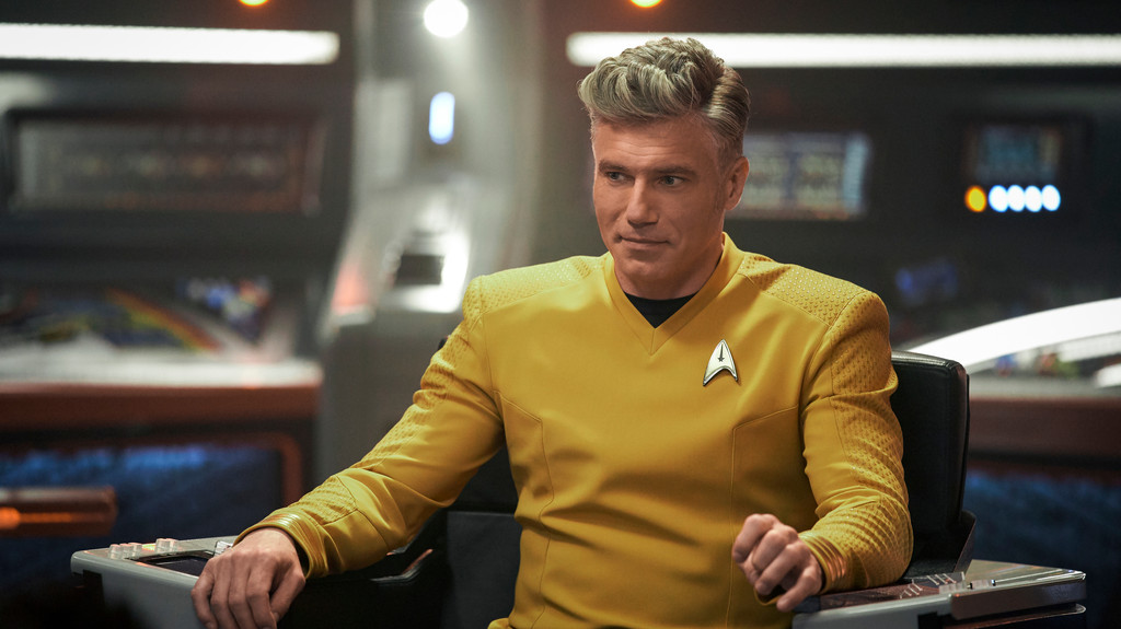 Ein moderner Captain: Szene aus der neuen "Star Trek"-Serie