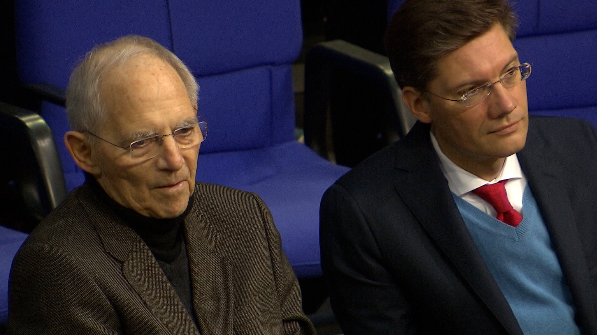 Der CDU-Politiker Wolfgang Schäuble im Bundestag.