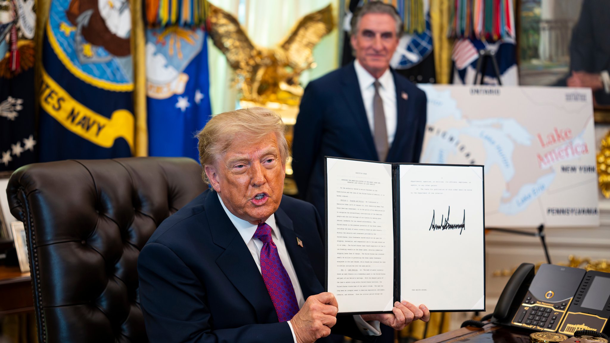 Streit mit Kanada: Trump benennt Lake Ontario in Lake America um