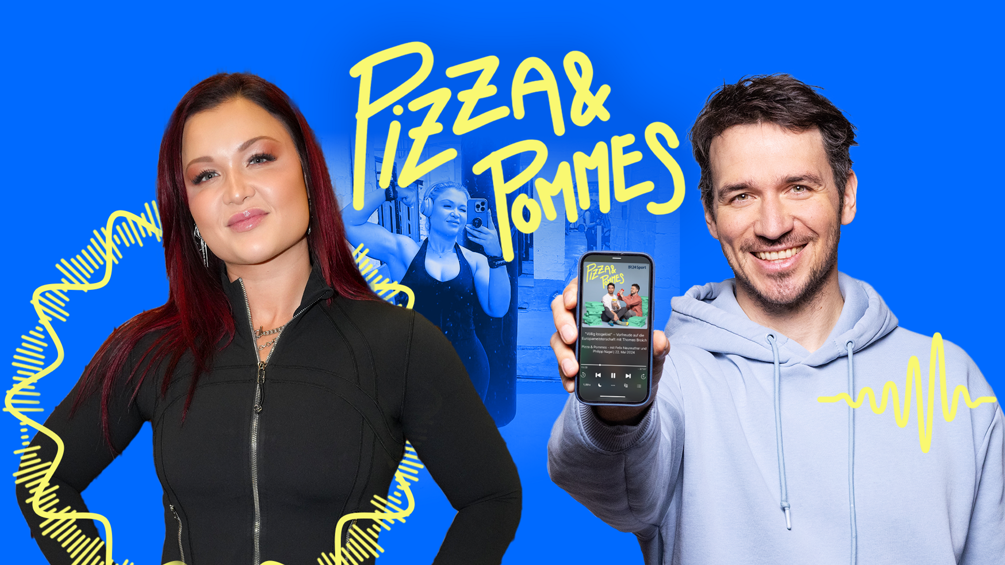 Sophia Thiel war im BR24Sport-Podcast "Pizza & Pommes" zu Gast