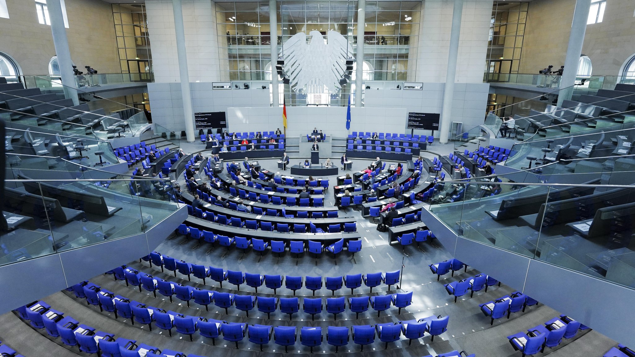 Plenum des Deutschen Bundestages.