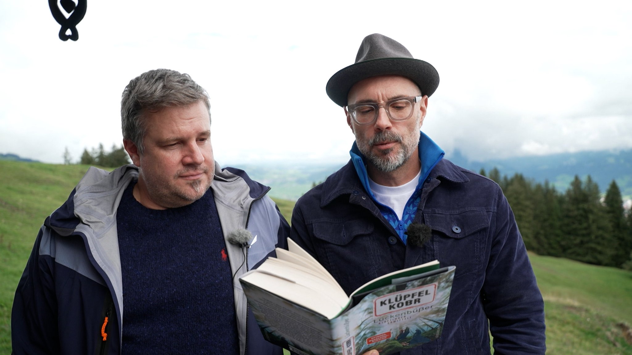 Autoren Michael Kobr und Volker Klüpfl lesen am Tatort aus ihrem 13. Buch der "Kluftinger"-Krimireihe