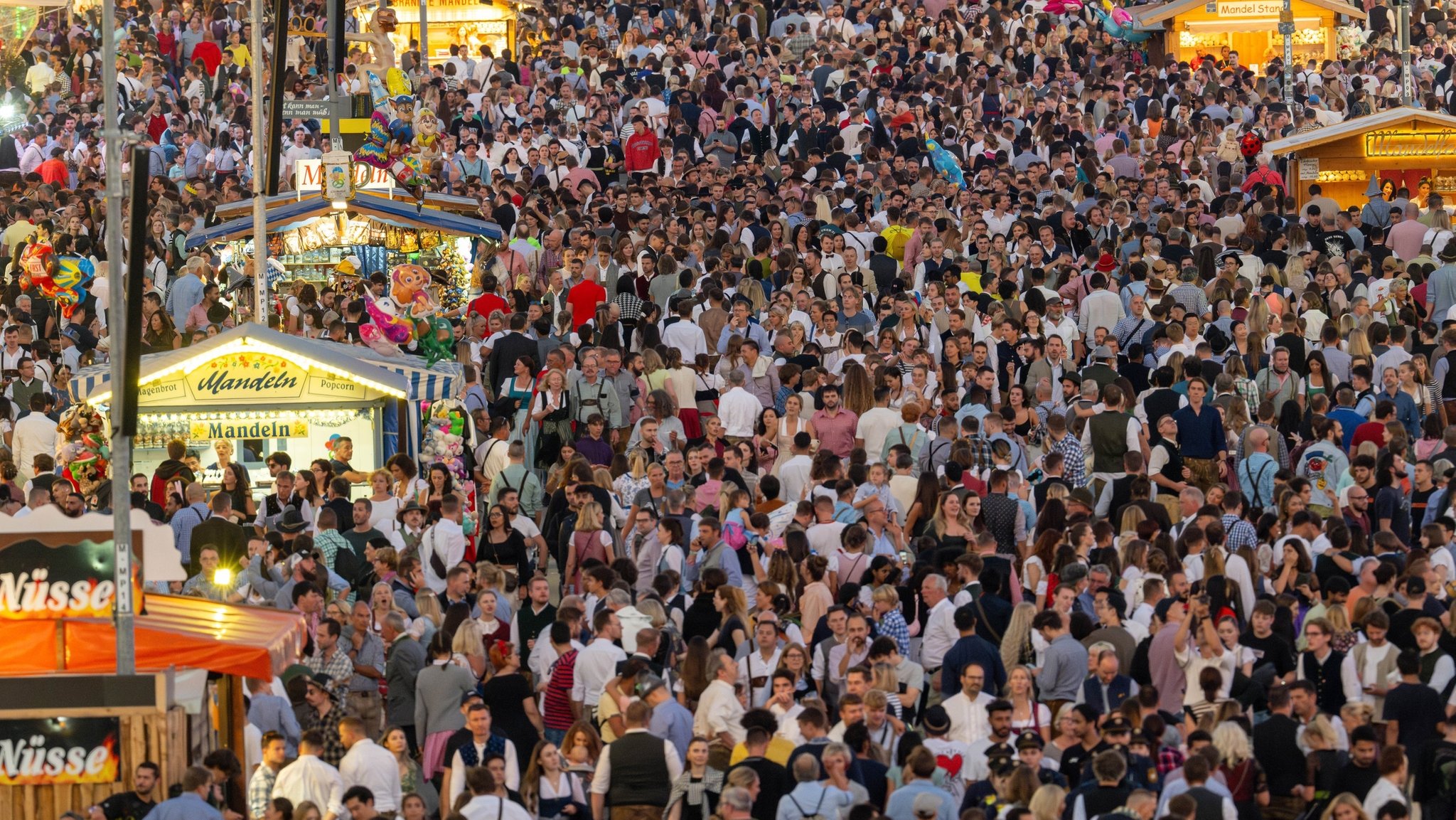 Ansturm auf das Münchner Oktoberfest