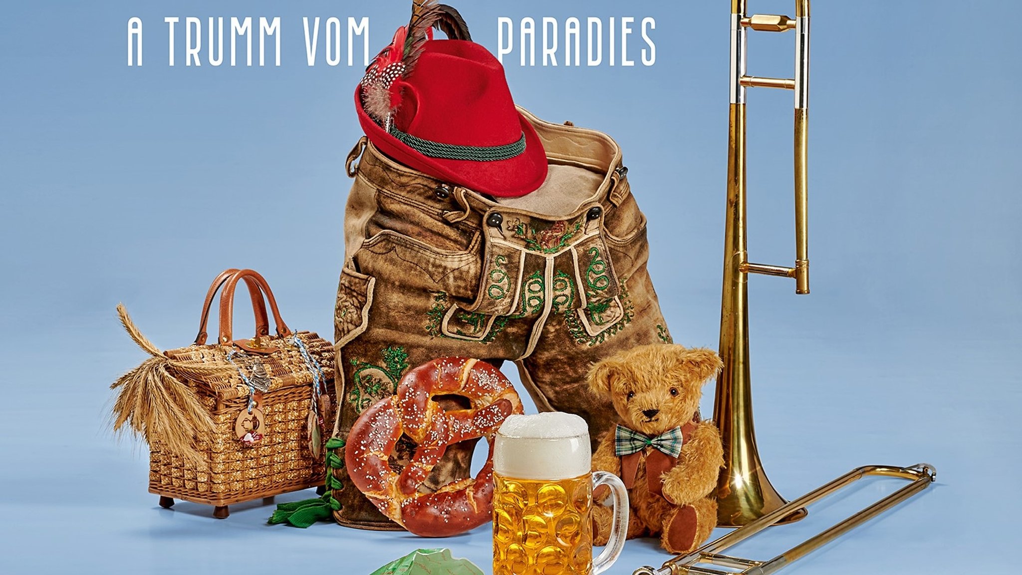 Das Gäubodenvolksfest-Plakat 2022 im nostalgischen Stil.