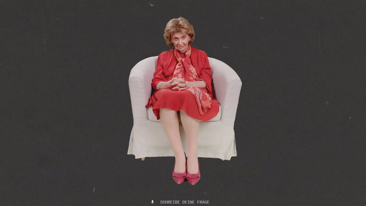 Erinnerungen bewahren: KI-Avatare könnten Zeitzeugen ersetzen