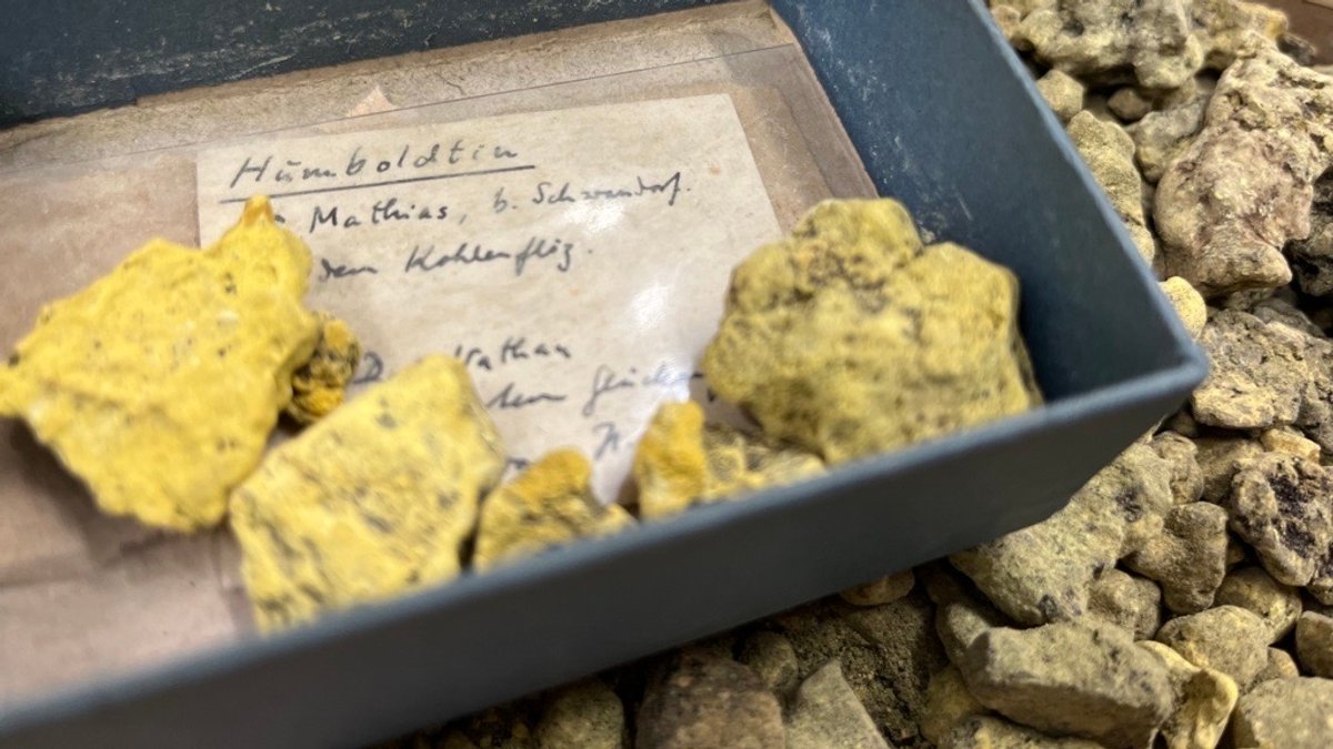 Überraschungsfund: Seltenes Mineral "Humboldtin" entdeckt