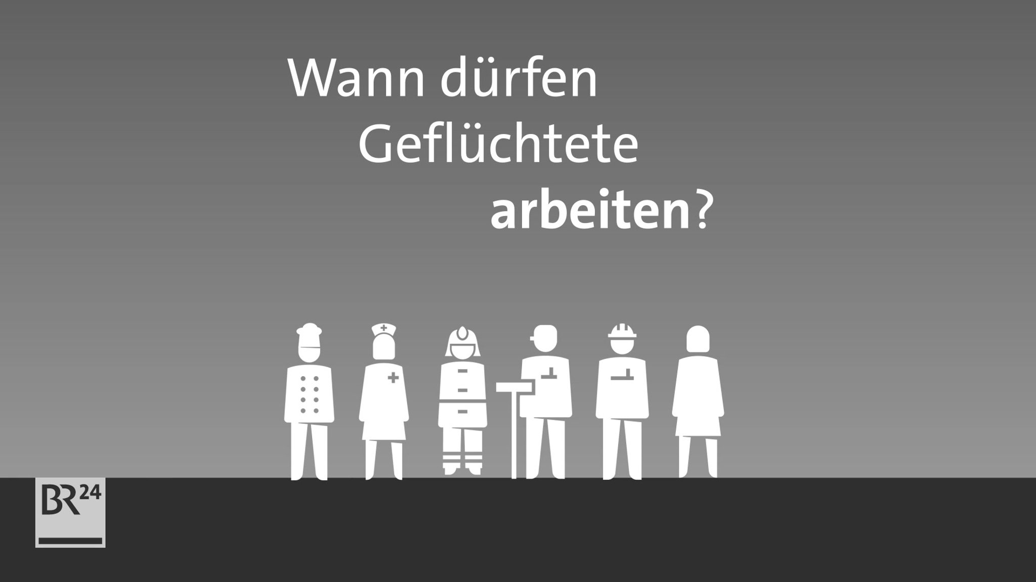 Flüchtlinge dürfen unter Umständen arbeiten.