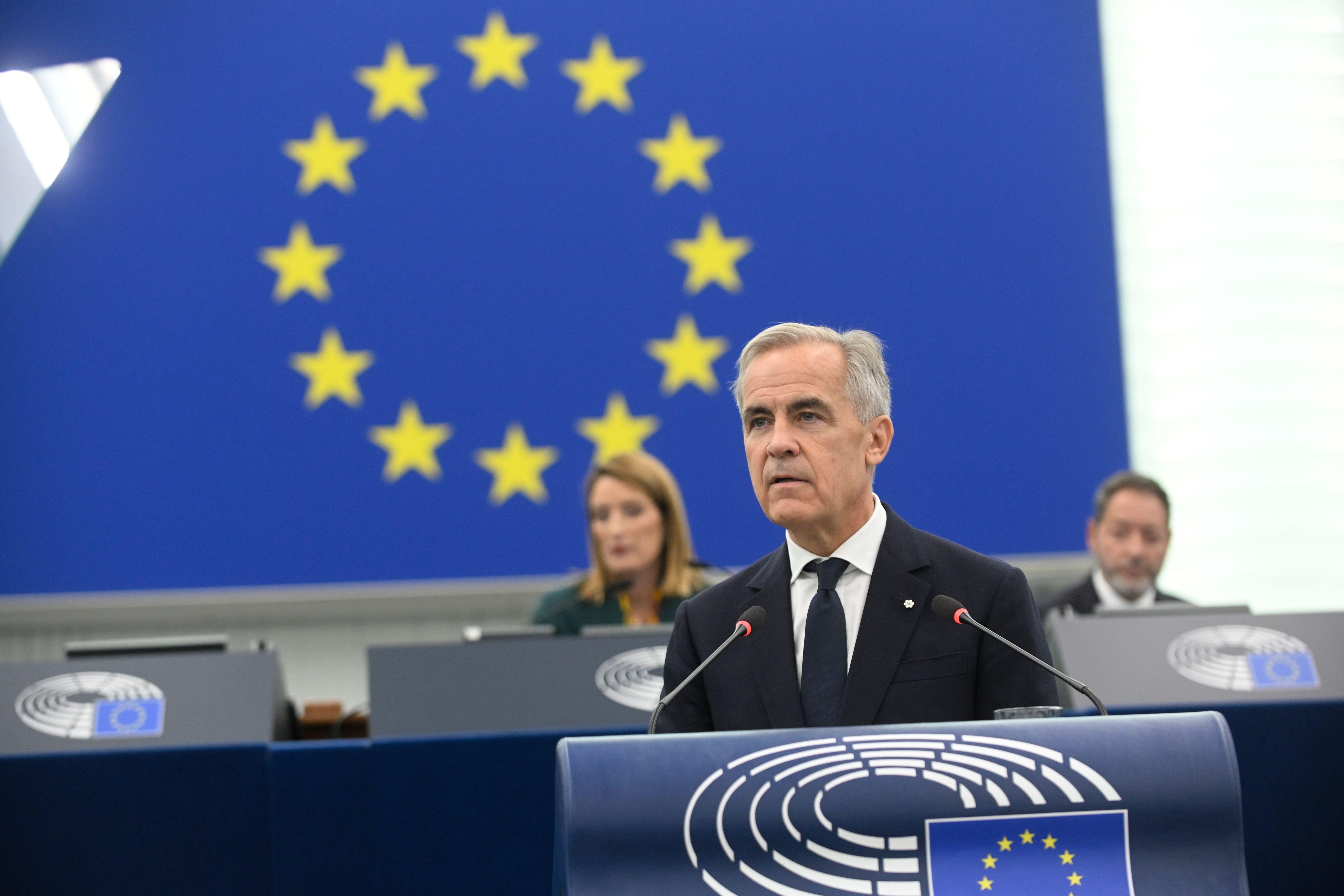 Canada as an EU special member? Carney receives applause