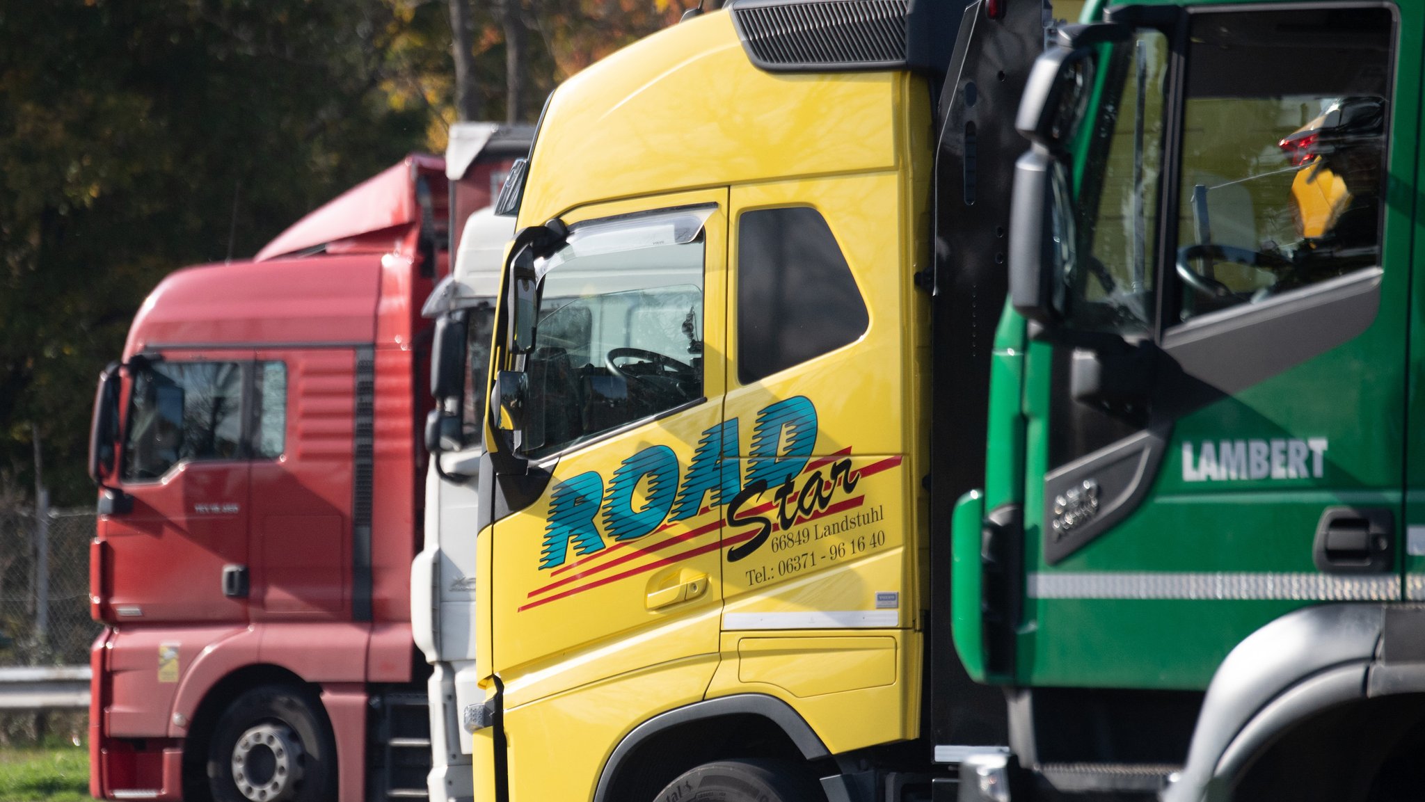 Lkw-Fahrer sind oft tagelang unterwegs