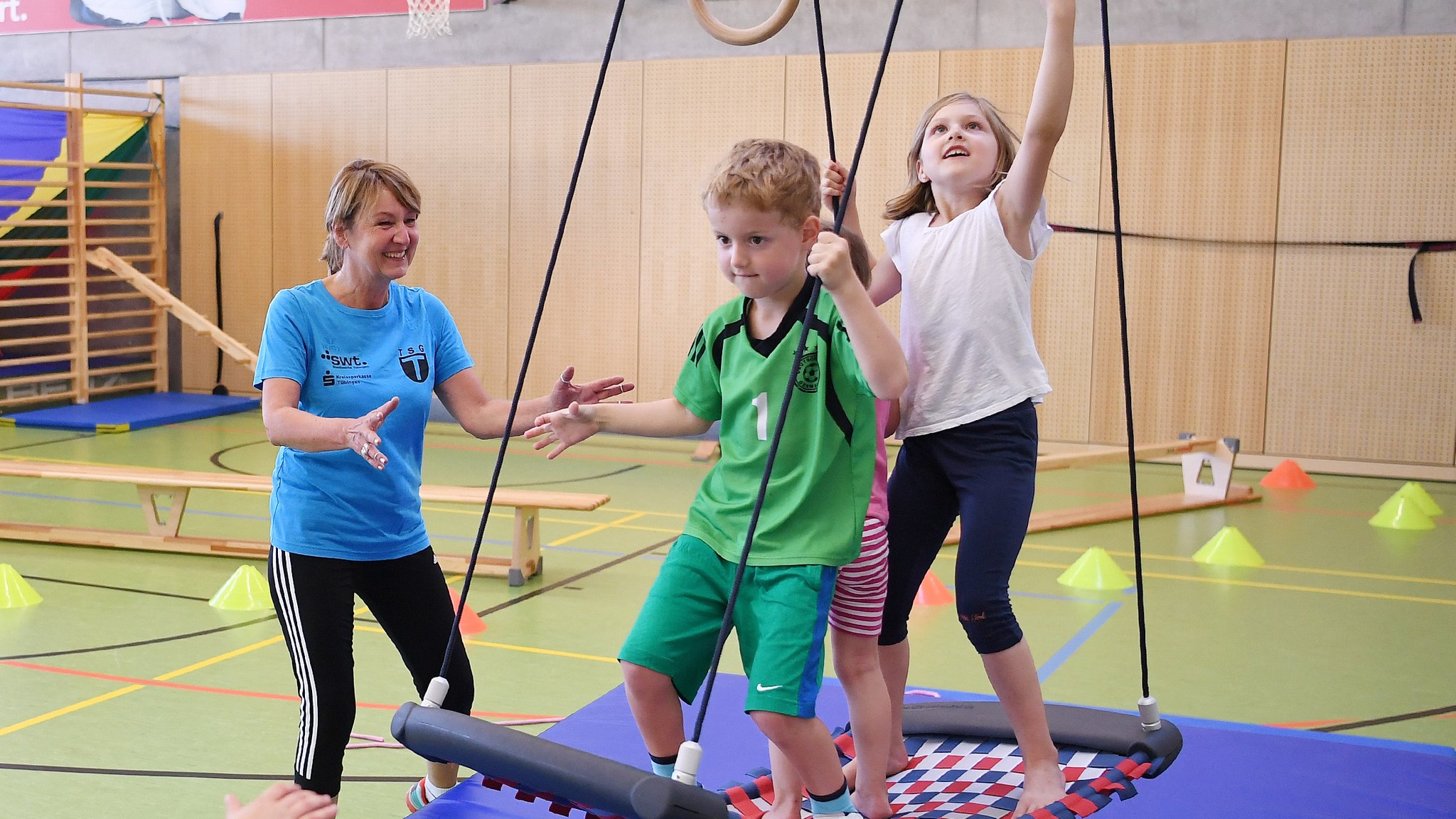 Kinder beim Sport