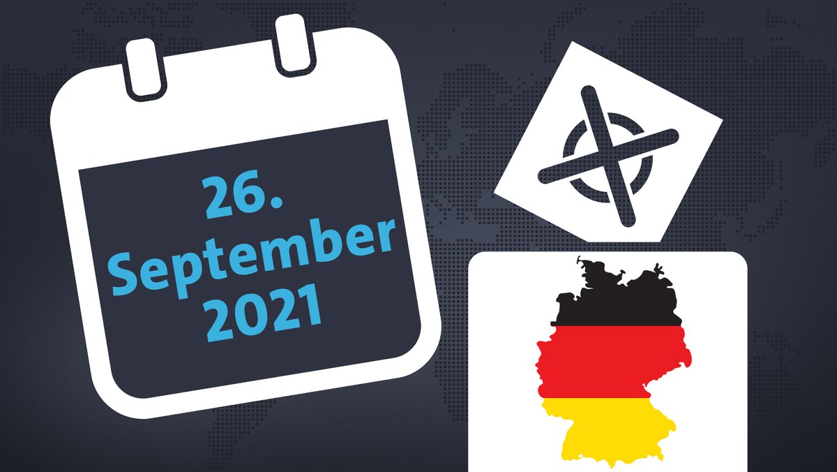 Bundestagswahl am 26. September 2021 - Fristen und Termine
