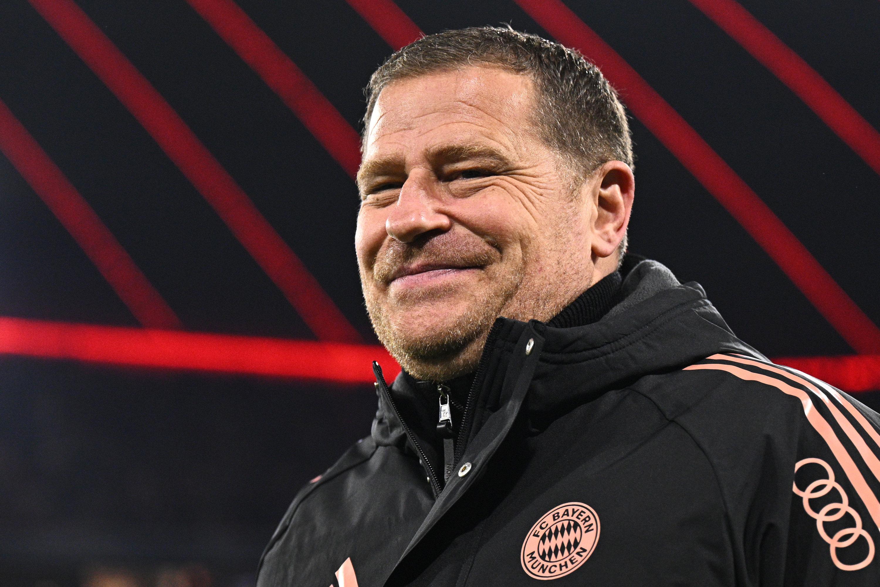 ARCHIV - 03.12.2024, Bayern, München: Fußball, DFB-Pokal, FC Bayern München - Bayer 04 Leverkusen, Achtelfinale, Allianz Arena, Max Eberl, Sportvorstand des FC Bayern München, vor dem Spiel. (zu dpa: «Wirtz gegen Musiala: «Großes Kino»») Foto: Tom Weller/dpa +++ dpa-Bildfunk +++