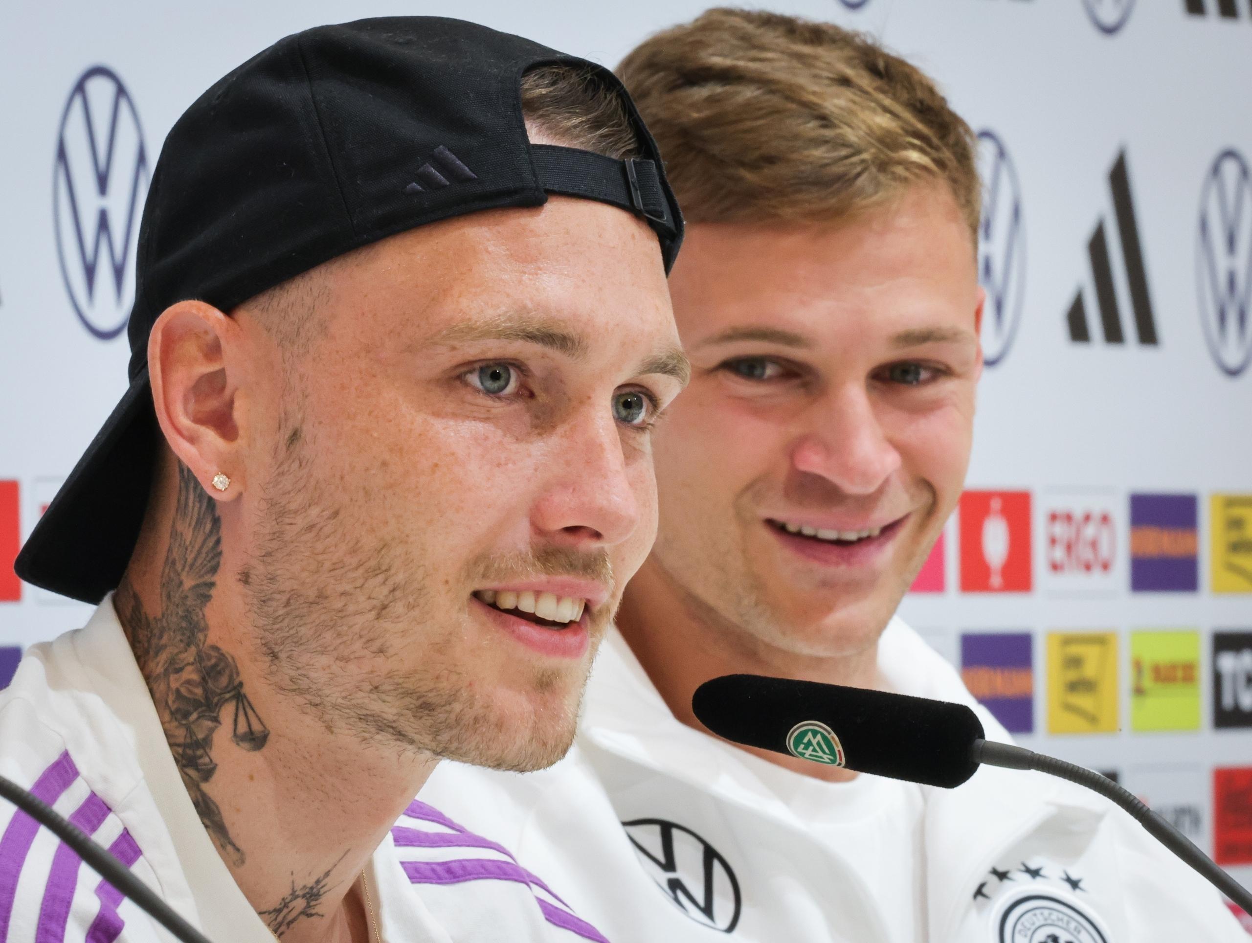 David Raum (l.) und Joshua Kimmich
