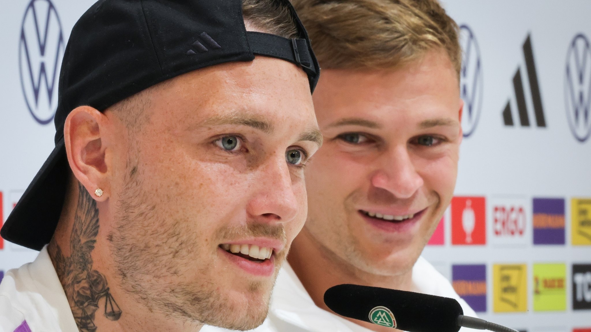 David Raum (l.) und Joshua Kimmich