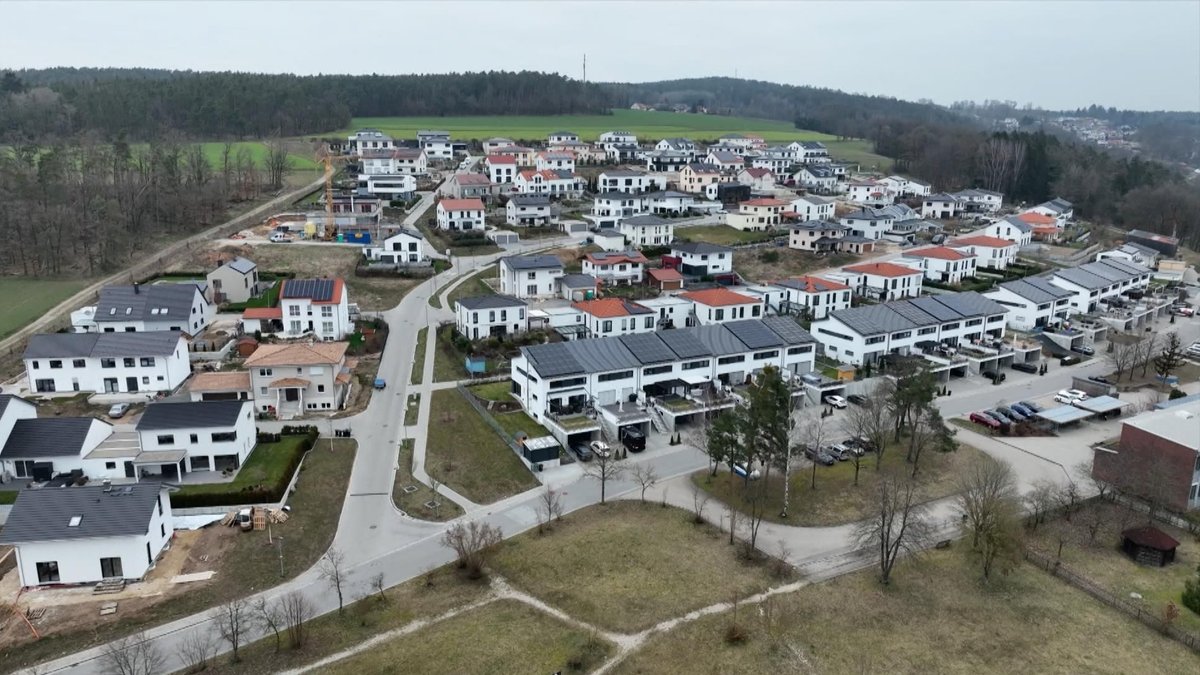 Das betroffene Neubaugebiet in Wenzenbach