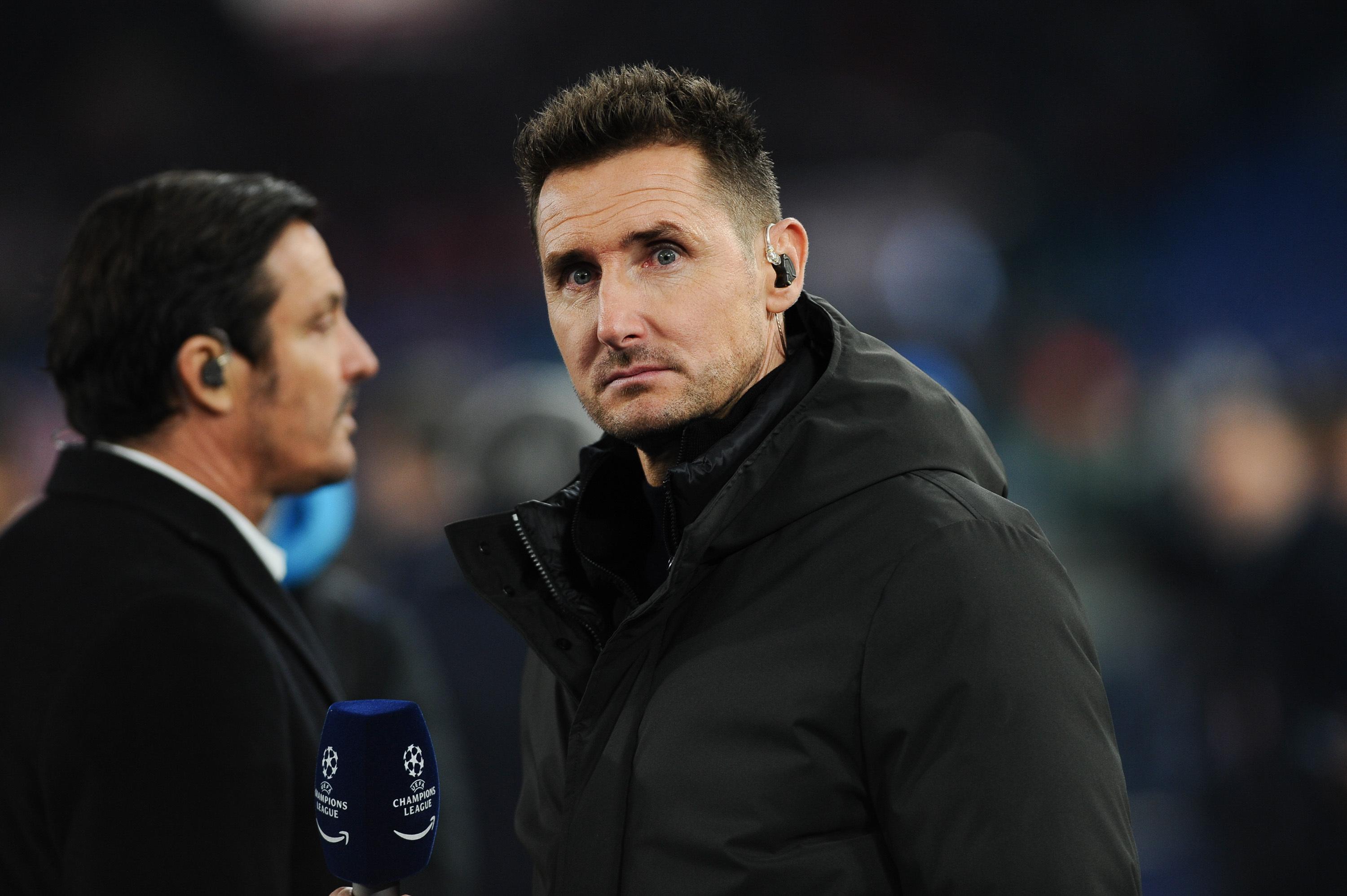 Miroslav Klose beim Champions-League-Hinspiel in Rom