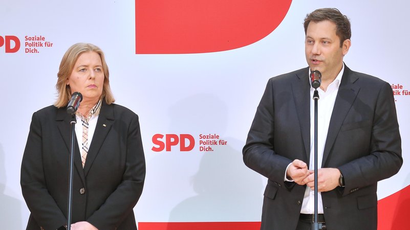 Bärbel Bas und Lars Klingbeil | Bild: pa/dpa/dts-Agentur Bärbel Bas und Lars Klingbeil