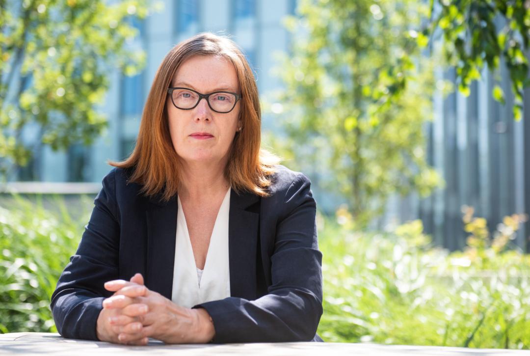 Großbritannien, Oxford: Ein undatiertes Handout-Foto, das von der Universität Oxford zur Verfügung gestellt wurde, zeigt Professorin Sarah Gilbert, die federführende Entwicklerin des Astrazeneca-Impfstoffs. | Bild:dpa-Bildfunk/com.cm4ap.tpl.util.TplContext@32dfd055