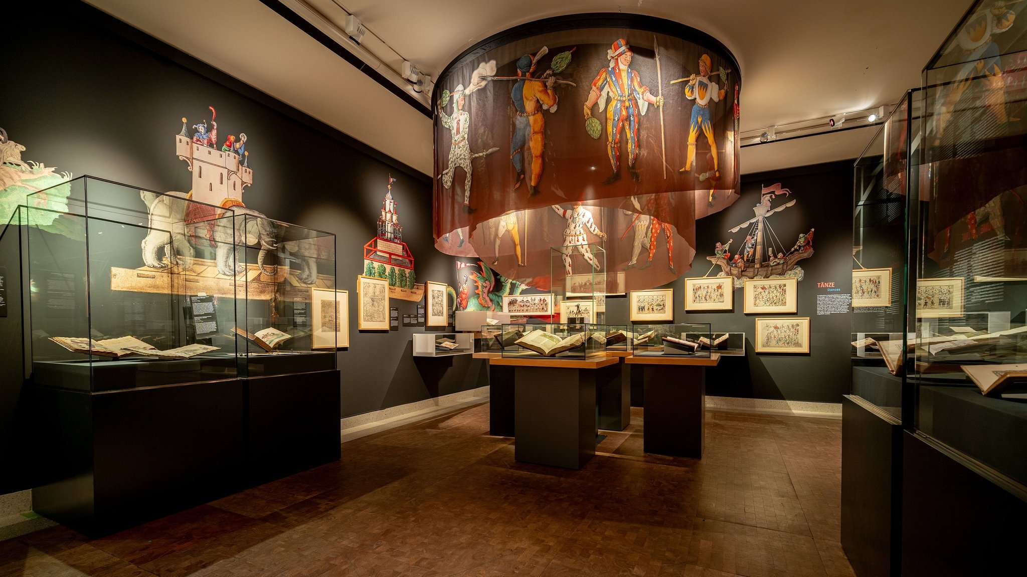 Blick in die neue Ausstellung im Germanischen Nationalmuseum. 