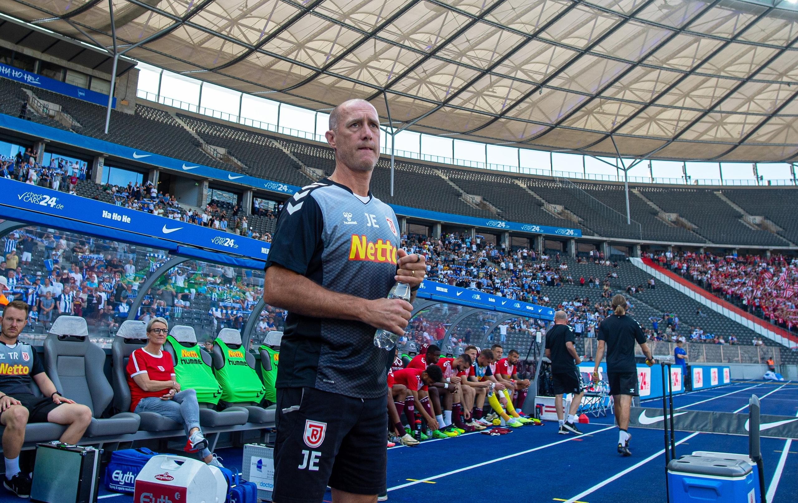 Jahn-Regensburg-Trainer Joe Enochs