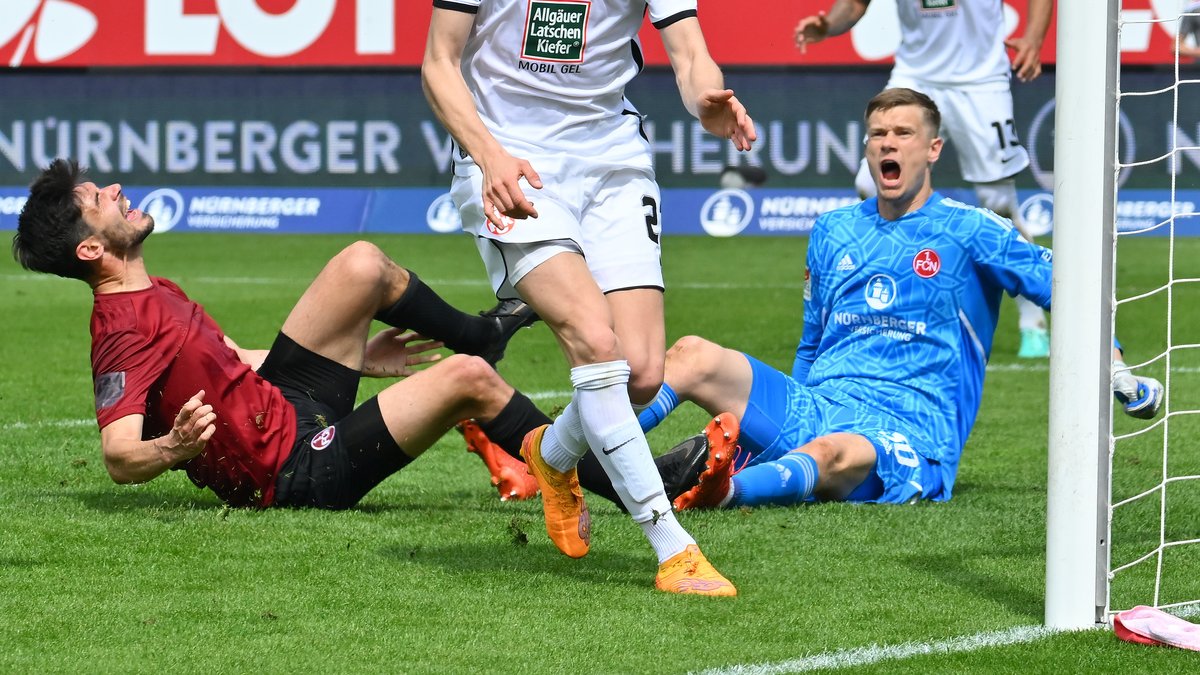 1. FC Nürnberg leidet unter Abstiegskampf und Verletzungsmisere