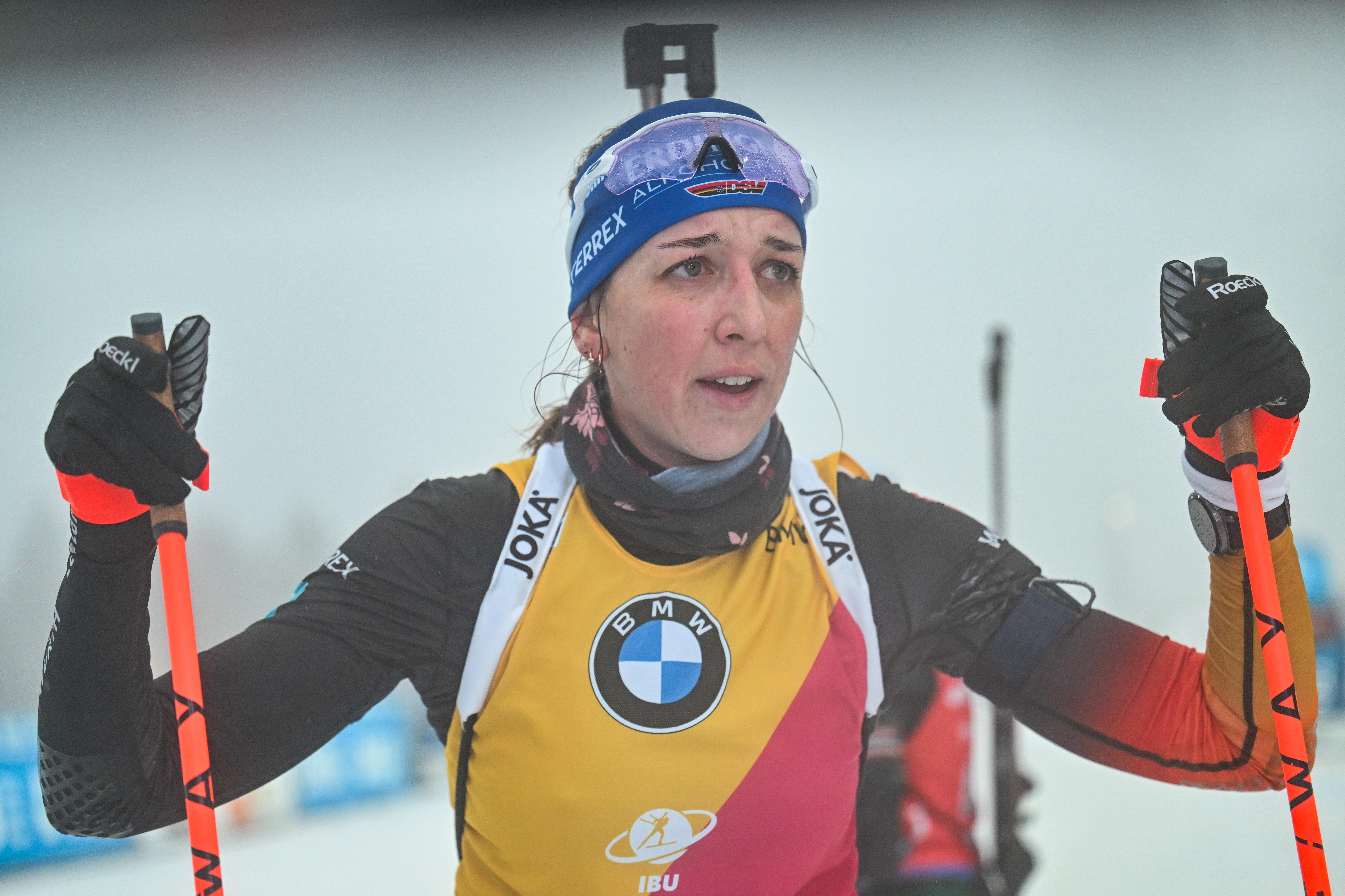 Unzufrieden mit ihrem Rennen, aber auch den Startzeiten in Oberhof: Franziska Preuß
