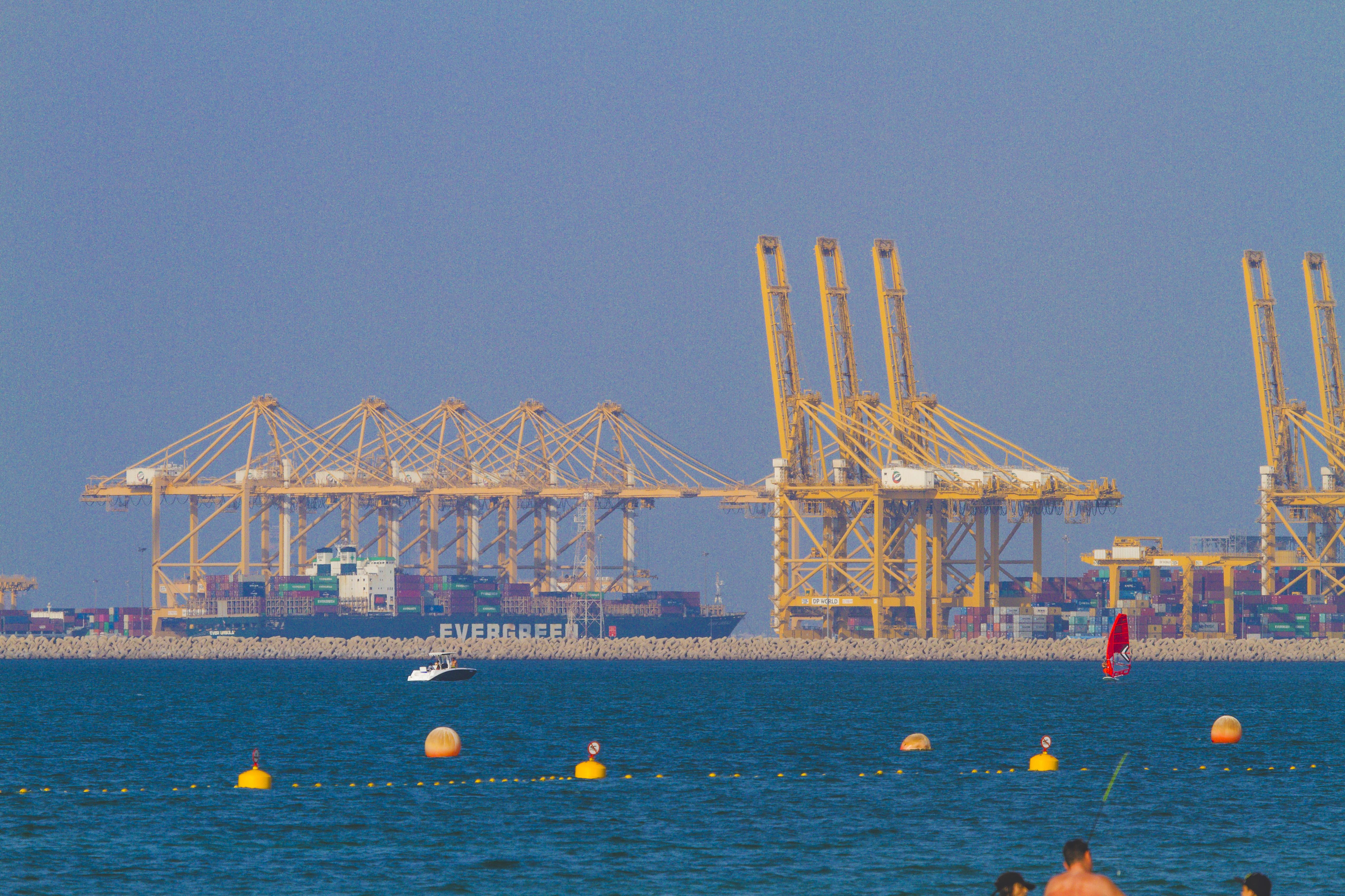 Der Containerhafen von Jebel Ali / Dubai in friedlichen Zeiten (Foto aus dem Jahr 2021)