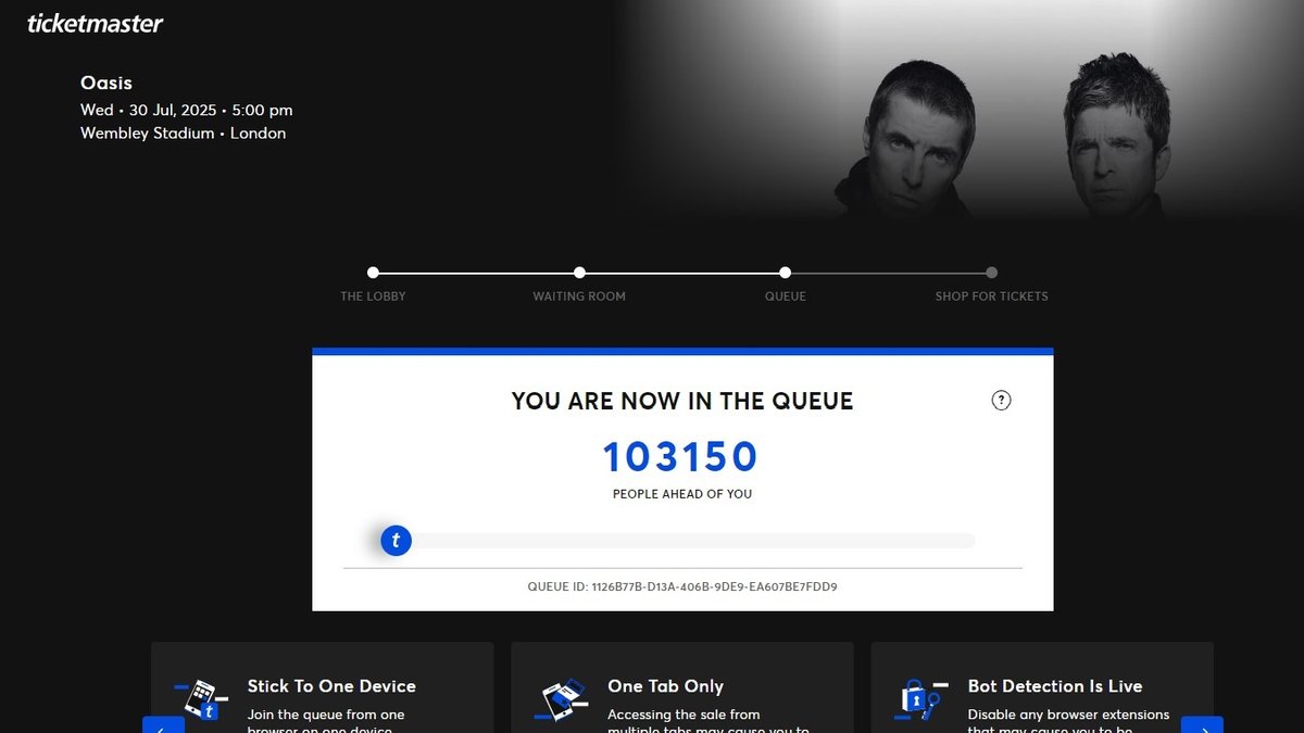 Oasis-Comeback: Fans verzweifeln an überlasteten Ticket-Websites