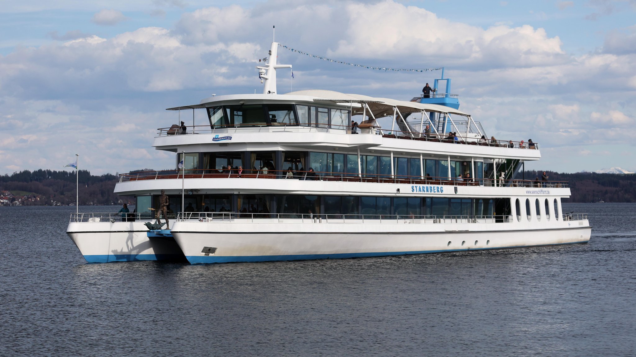Niedrigwasser schränkt Schifffahrt am Starnberger See ein