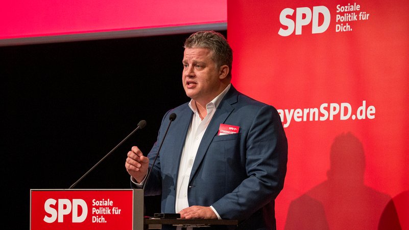 Carsten Träger führt die Bayern-SPD in die Bundestagswahl | Bild: picture alliance/dpa | Daniel Vogl Carsten Träger führt die Bayern-SPD in die Bundestagswahl