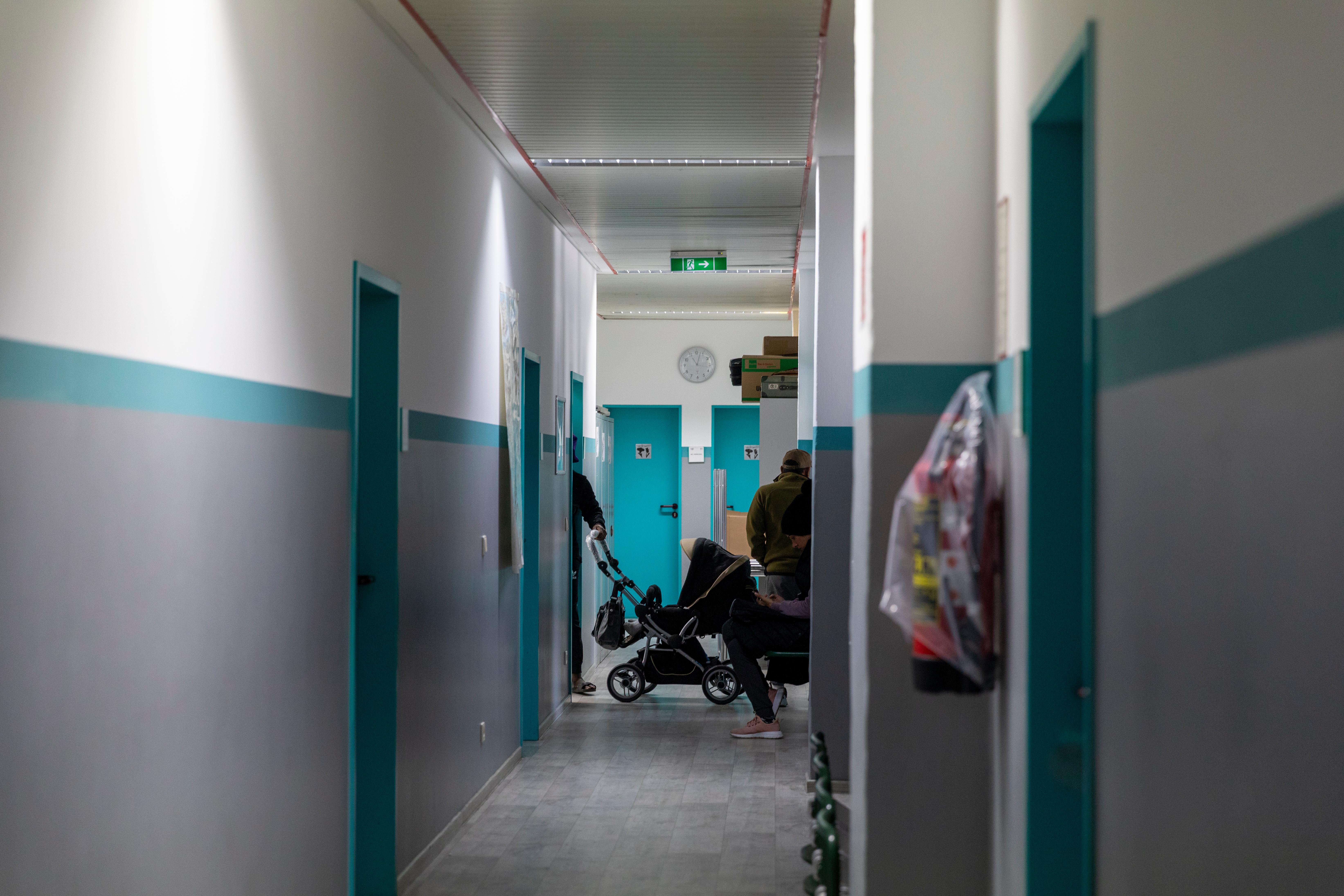 Archiv: Gang im Anker-Zentrum Zirndorf 